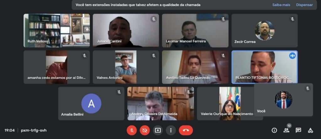 Convite para a Sessão Ordinária do dia 19 de Julho de 2021